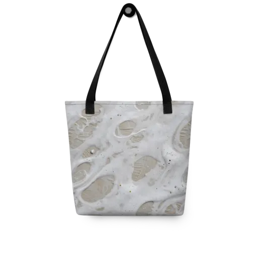 Moonstone Foam on a Tote Bag