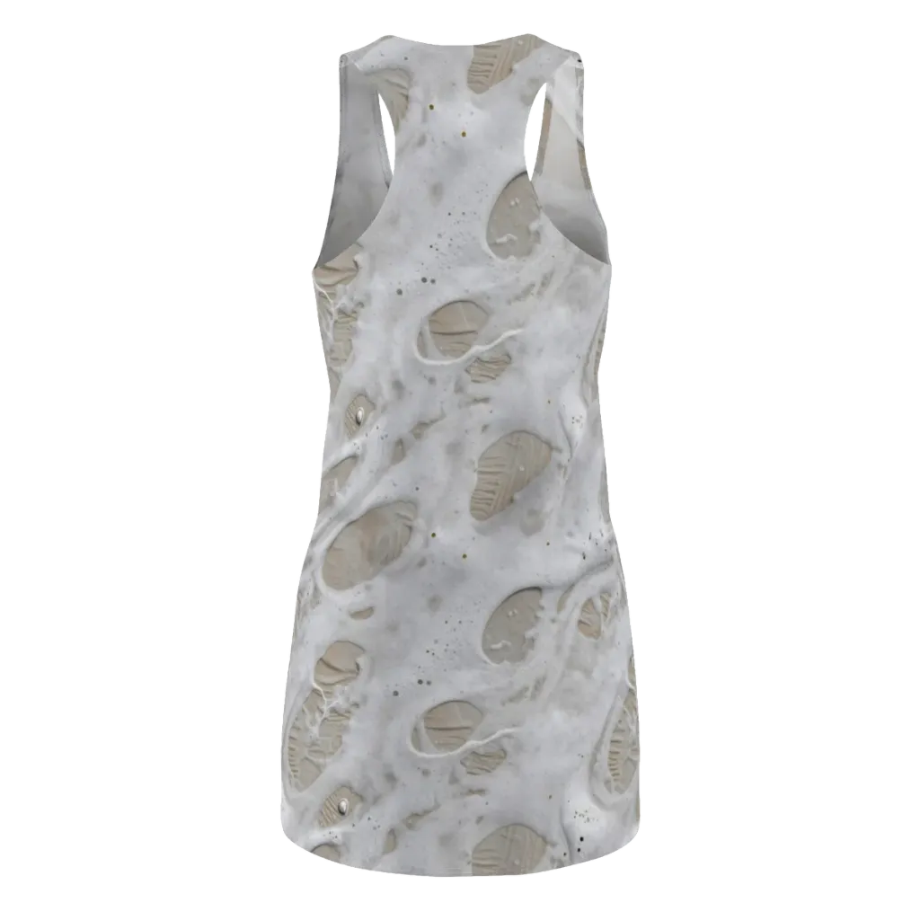 Moonstone Foam on Racerback Dress — Back