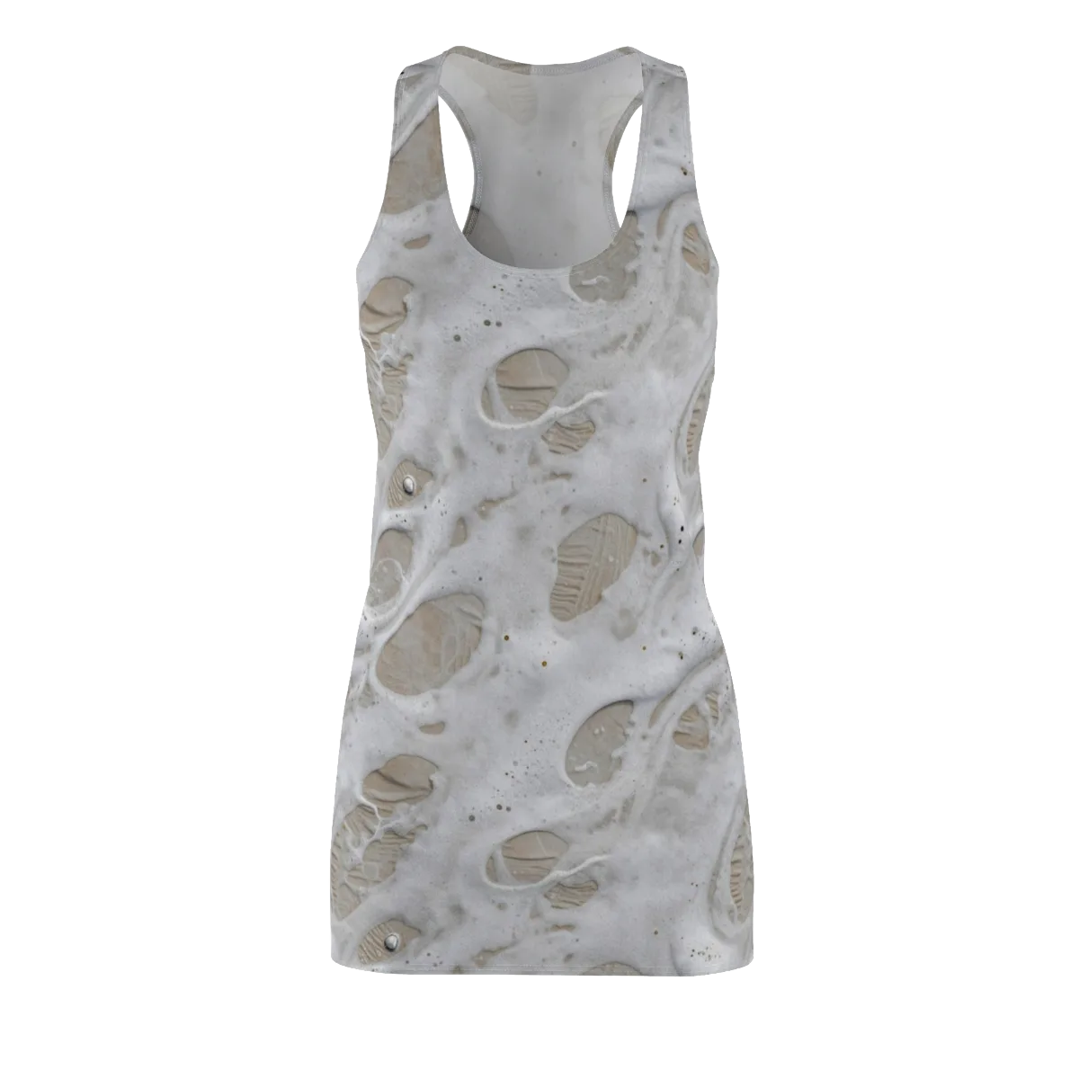 Moonstone Foam on Racerback Dress — Front