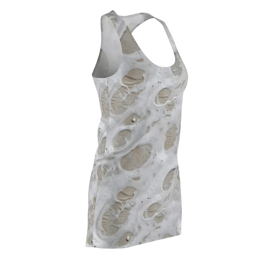 Moonstone Foam on Racerback Dress — Front Side