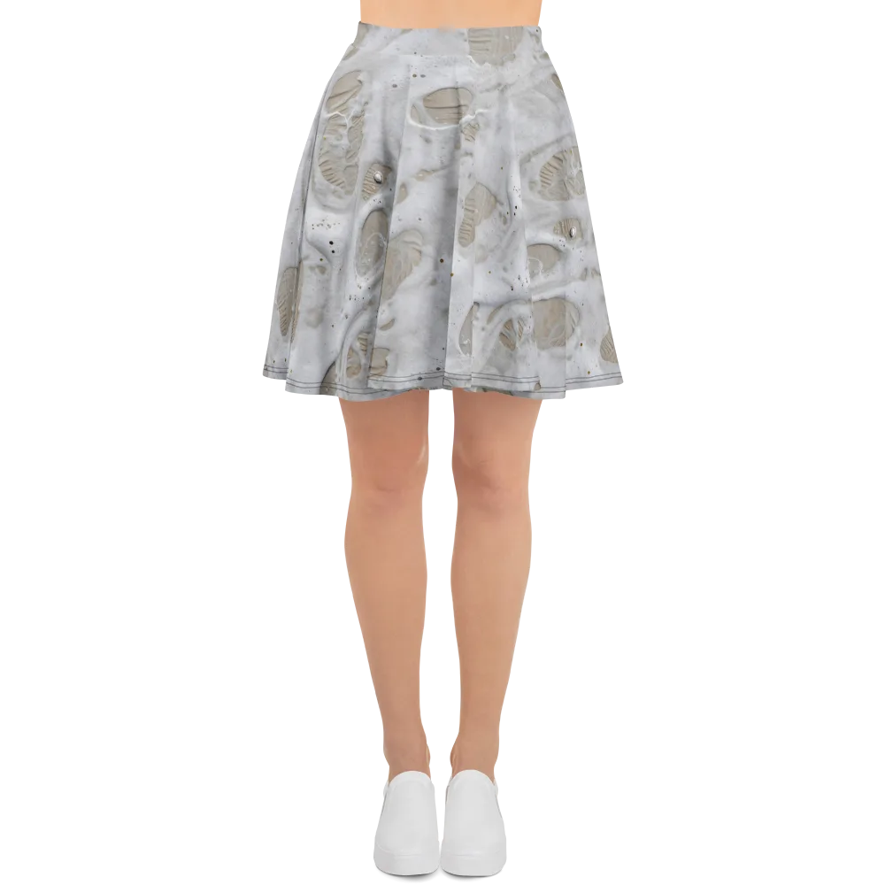 Moonstone Foam on Skater Skirt — Front