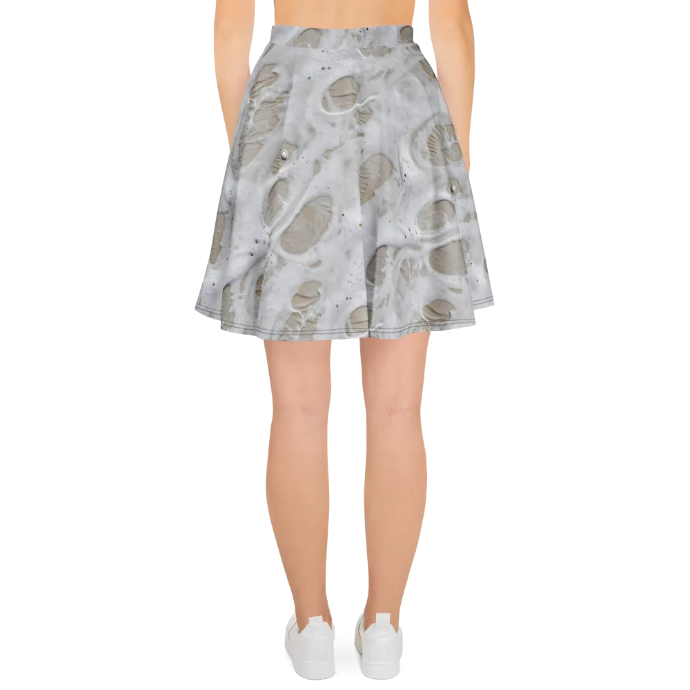 Moonstone Foam on Skater Skirt — Back