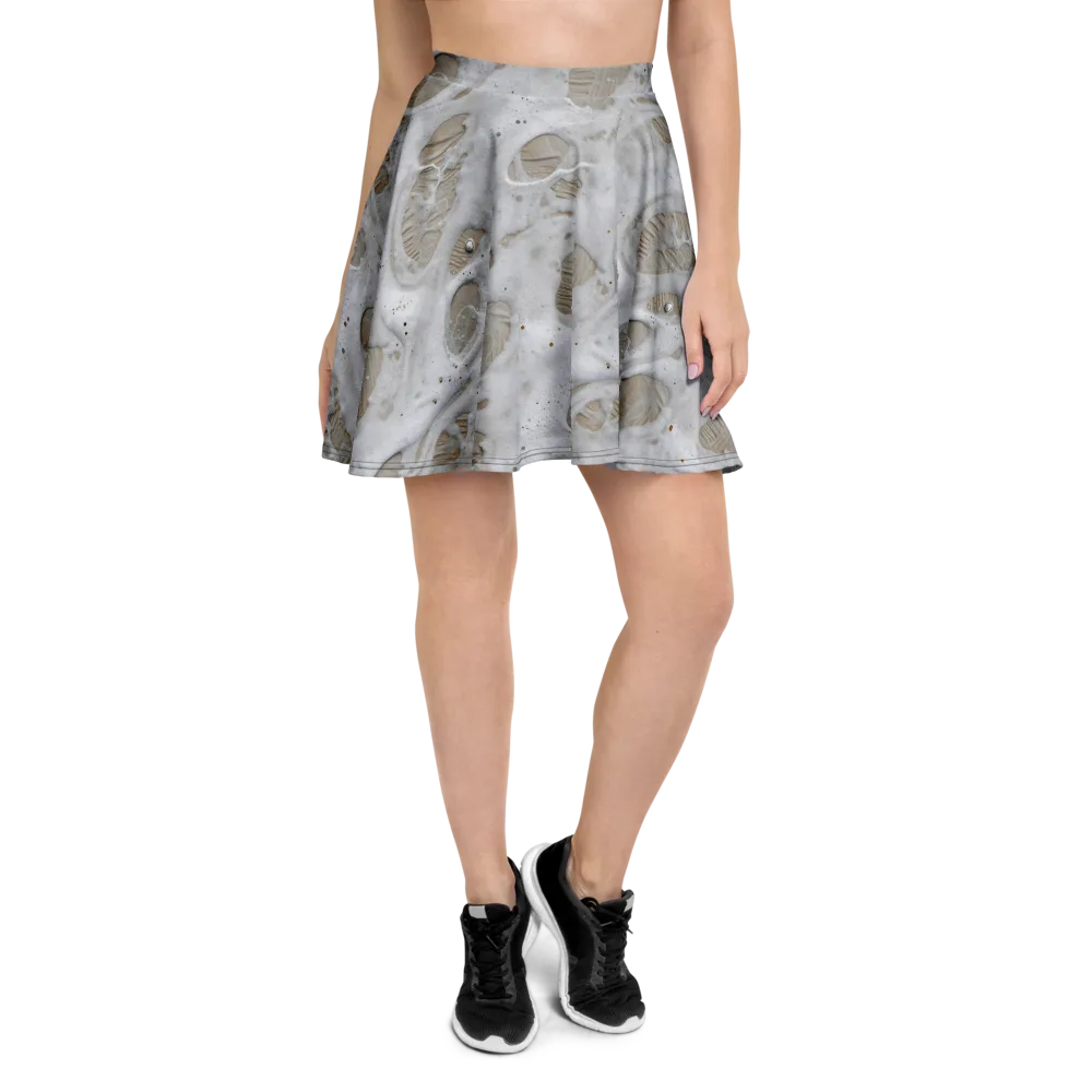 Moonstone Foam on Skater Skirt — Front