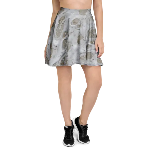 Moonstone Foam on a Skater Skirt