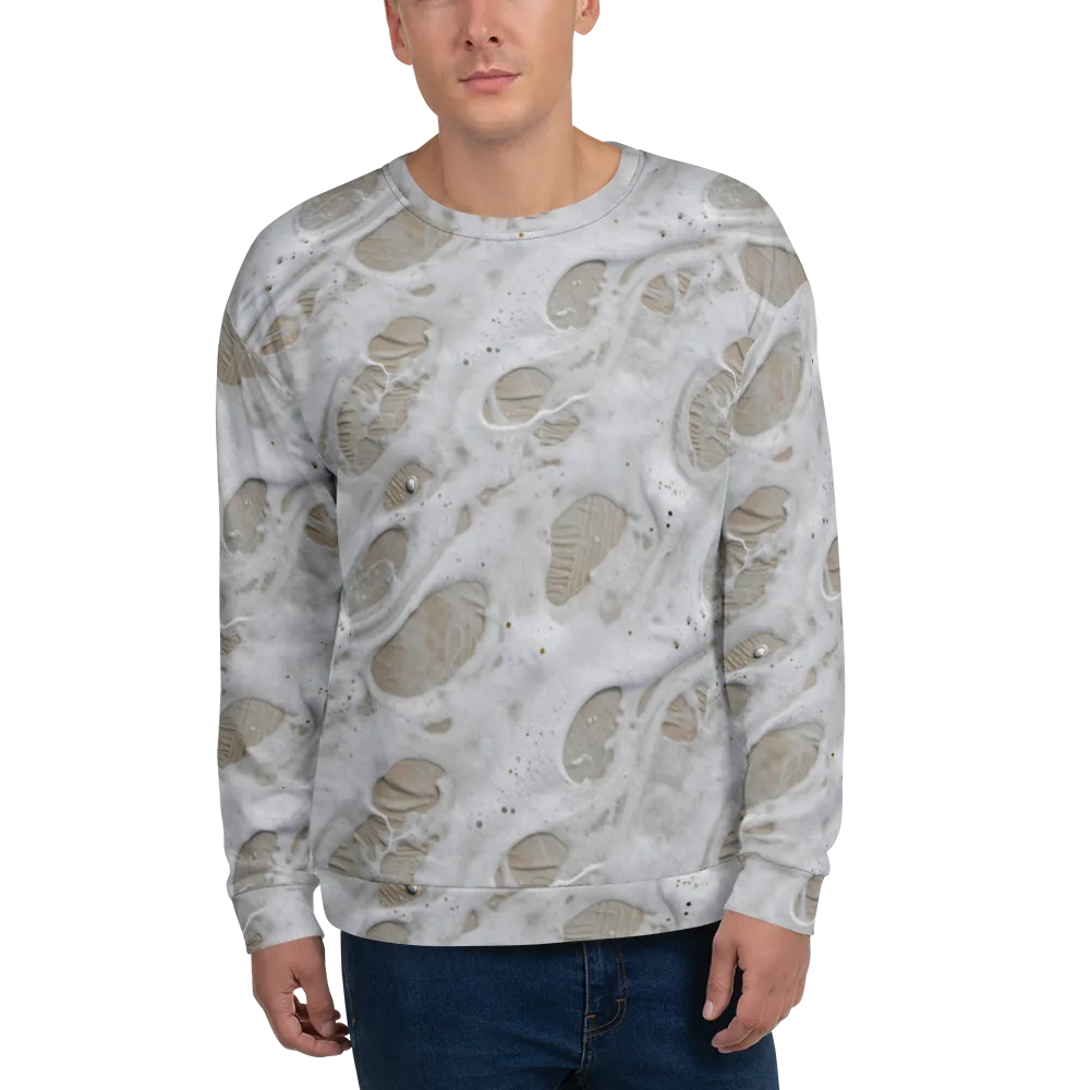 Moonstone Foam on Sweatshirt — Front