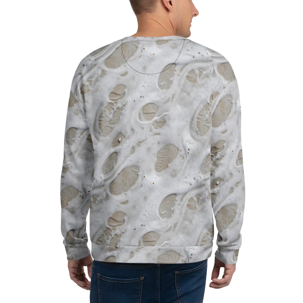 Moonstone Foam on Sweatshirt — Back