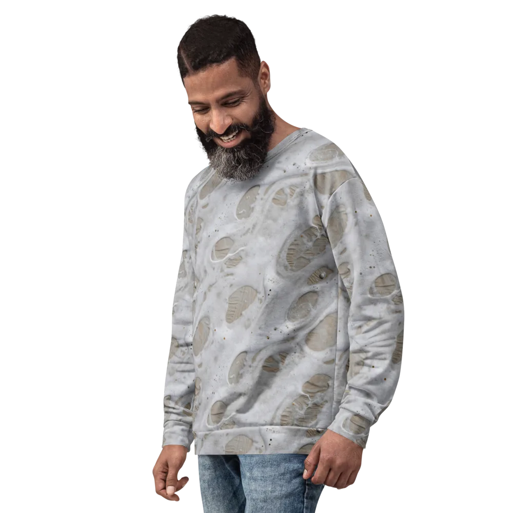 Moonstone Foam on Sweatshirt — Left Front