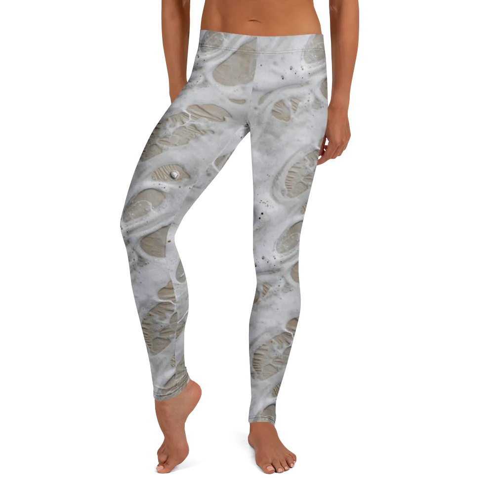 Moonstone Foam on Leggings — Front