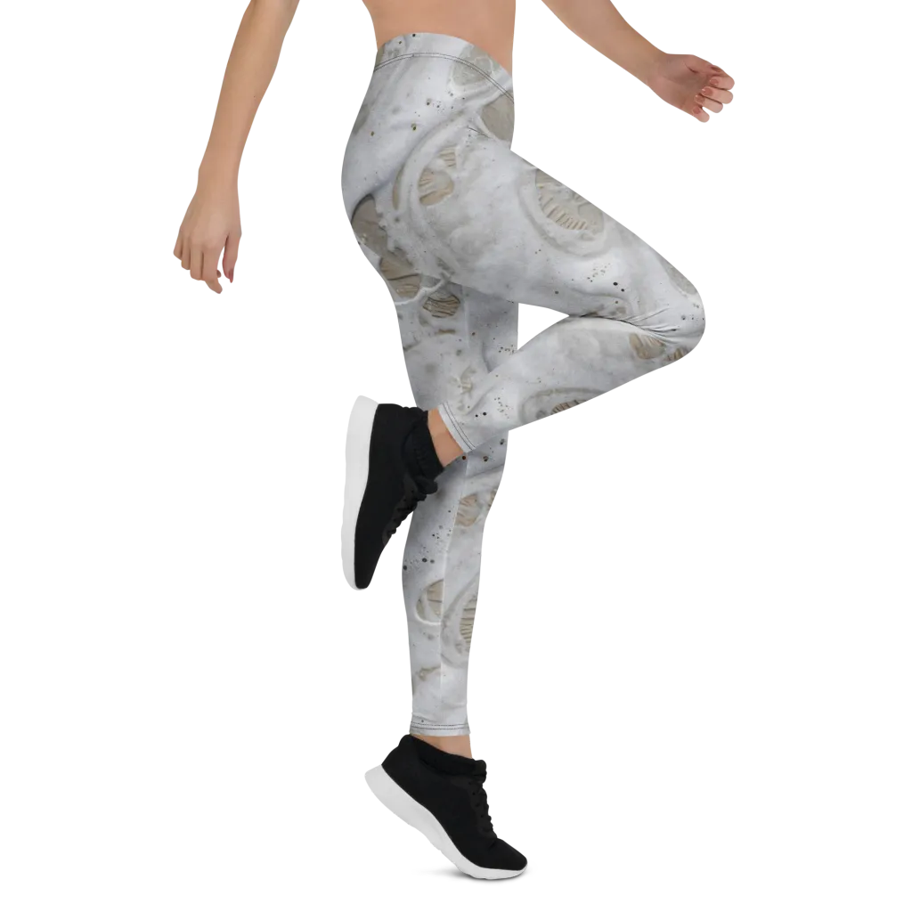 Moonstone Foam on Leggings — Right
