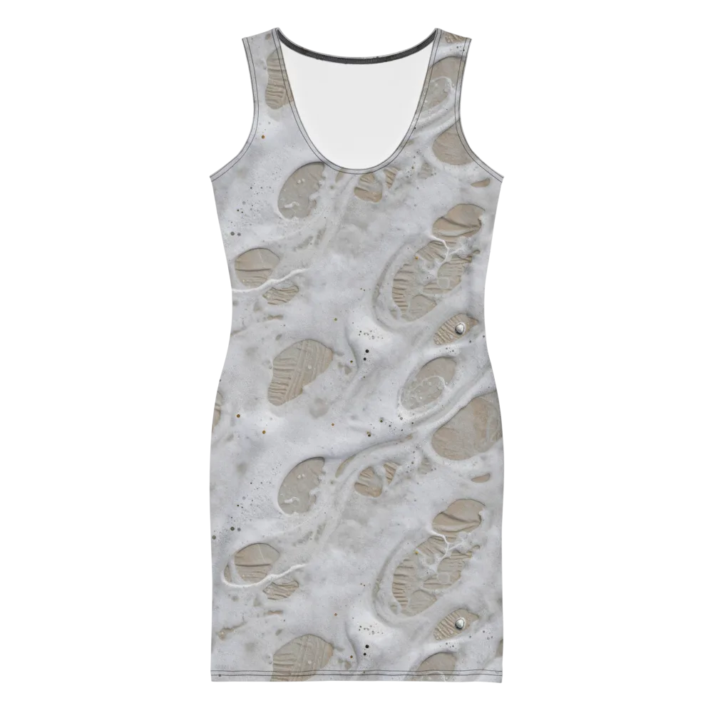 Moonstone Foam on Bodycon Dress — Front