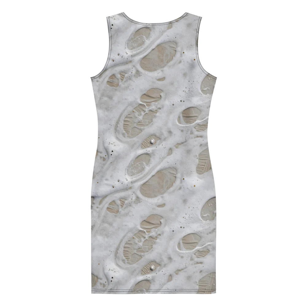 Moonstone Foam on Bodycon Dress — Back