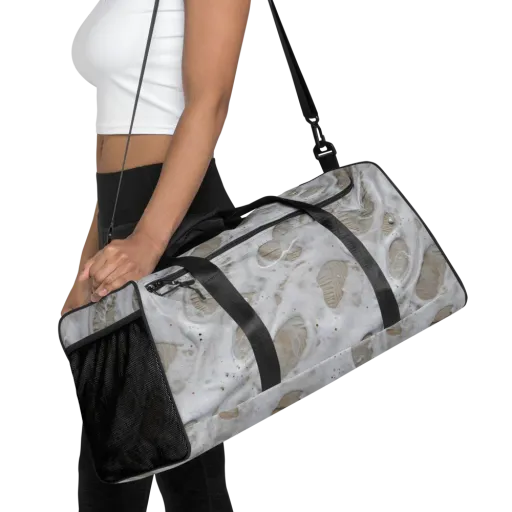 Moonstone Foam on a Duffle Bag