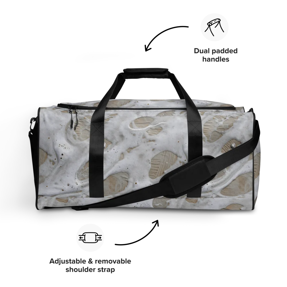 Moonstone Foam on Duffle Bag — Front