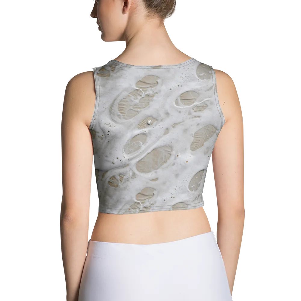 Moonstone Foam on Crop Top — Back