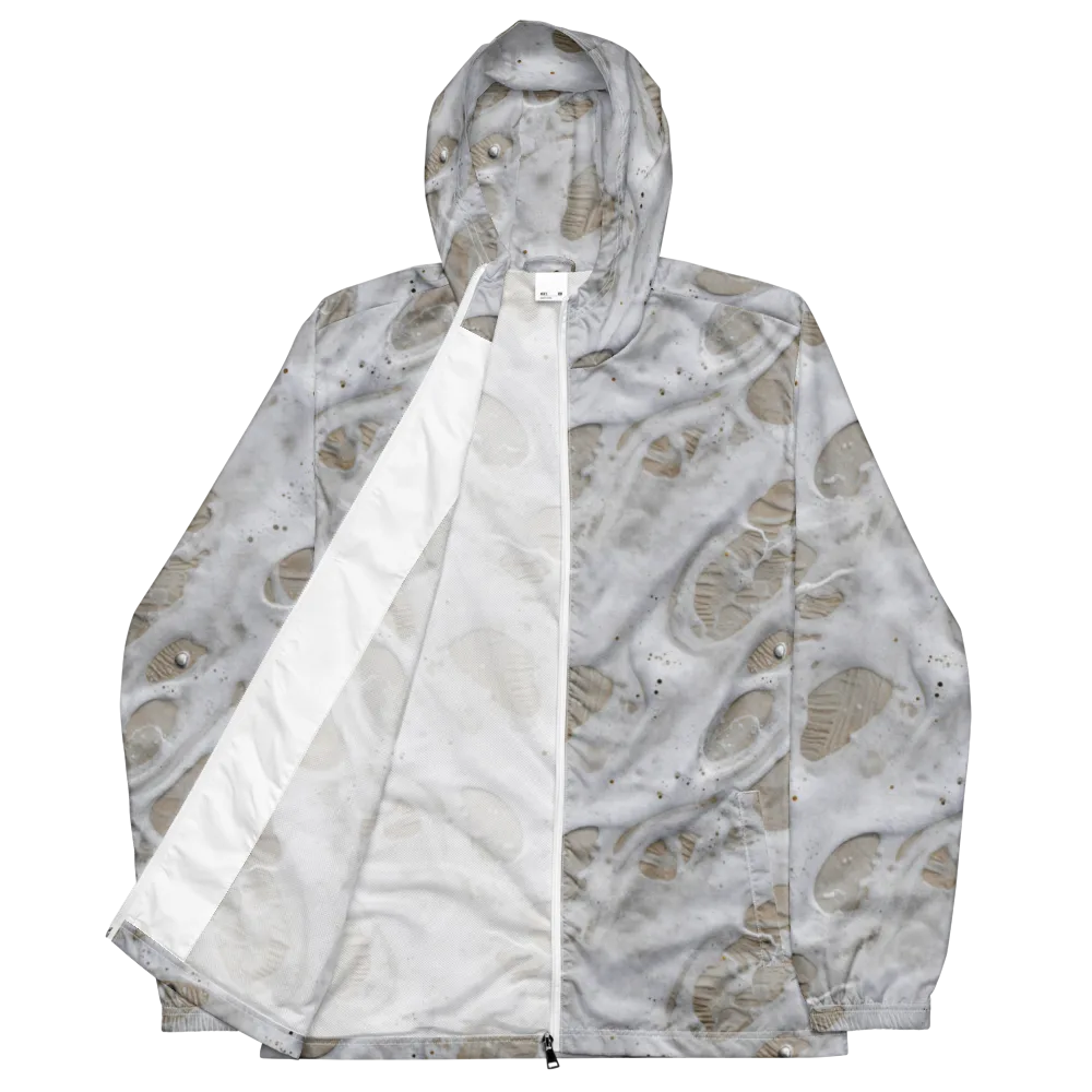 Moonstone Foam on Men's Windbreaker — Front