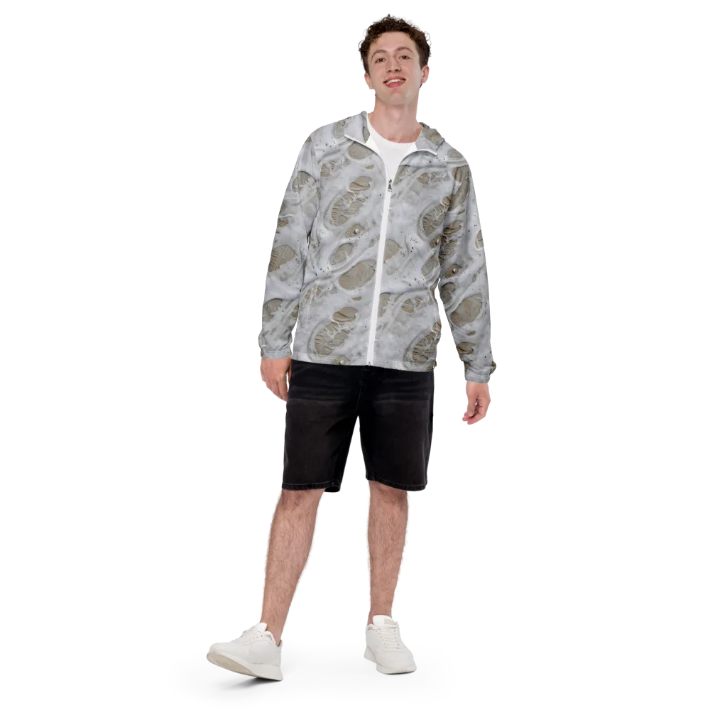 Moonstone Foam on Men's Windbreaker — Front