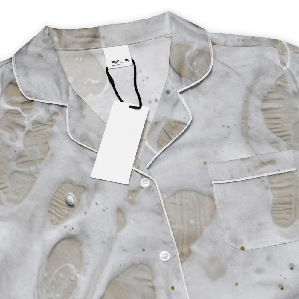 Moonstone Foam on Women's Short Sleeve Pajama Top — Product details