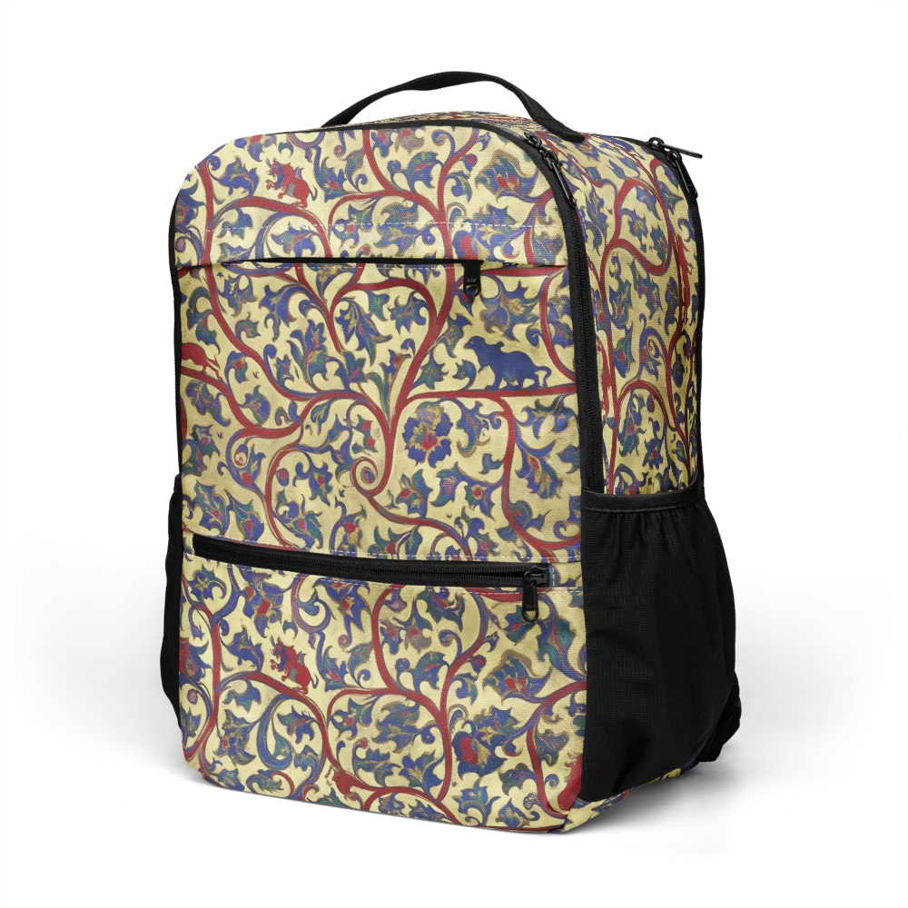 Gilded Vinework on Utility Backpack — Left Front