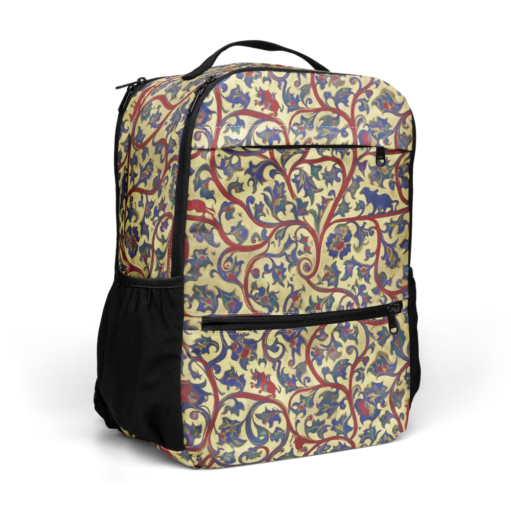 Gilded Vinework on Utility Backpack — Right Front