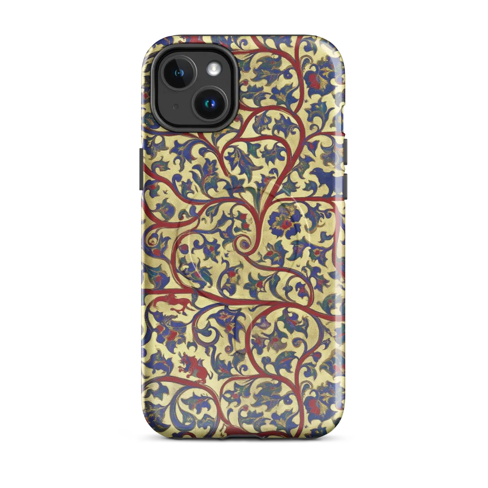 Gilded Vinework on MagSafe Tough Case for iPhone® — Front