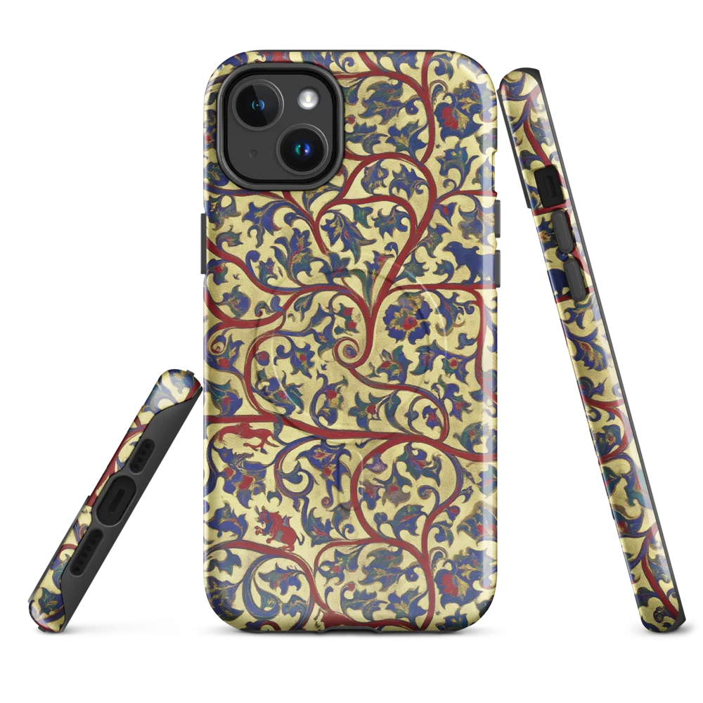 Gilded Vinework on MagSafe Tough Case for iPhone® — Front