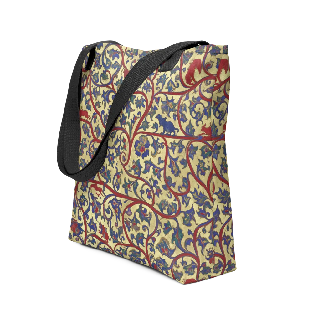Gilded Vinework on Tote Bag — Front