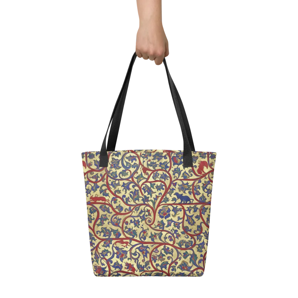 Gilded Vinework on Tote Bag — Front