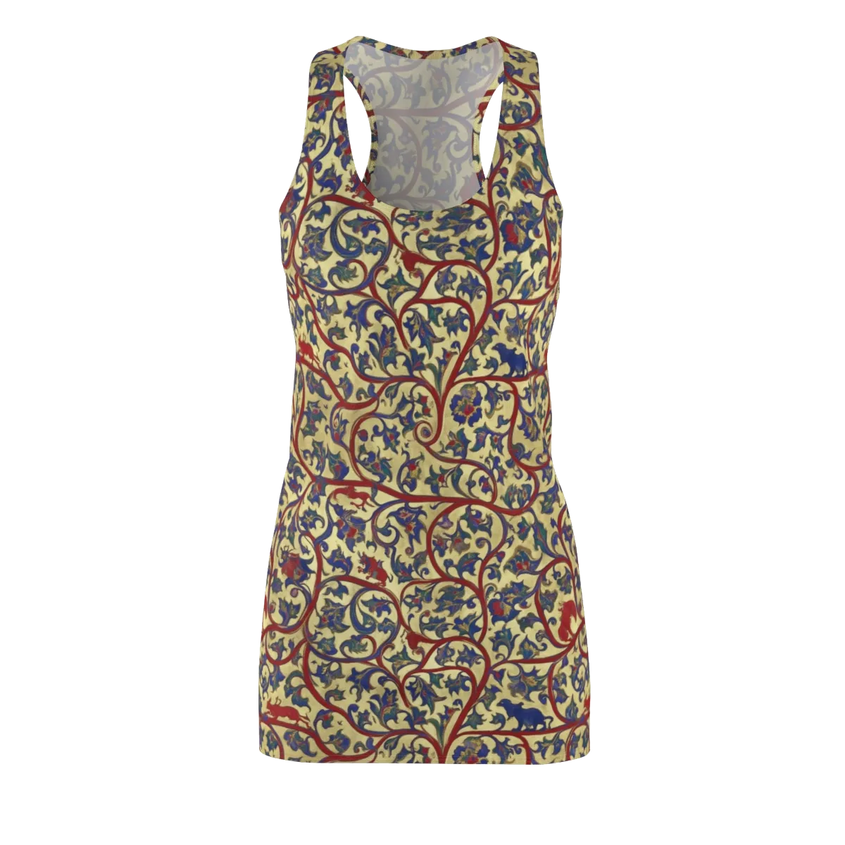 Gilded Vinework on Racerback Dress — Front
