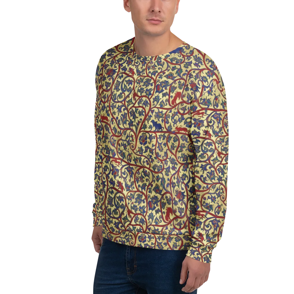 Gilded Vinework on Sweatshirt — Left Front