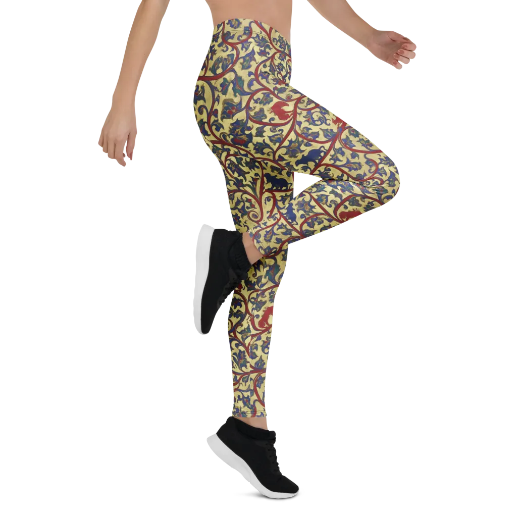 Gilded Vinework on Leggings — Right
