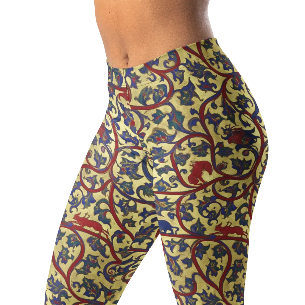 Gilded Vinework on Leggings — Left Front