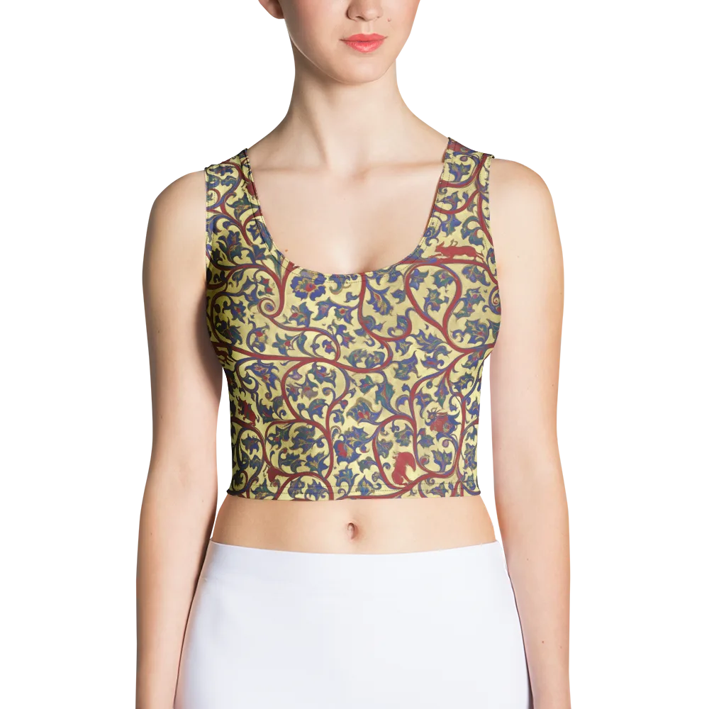 Gilded Vinework on Crop Top — Front