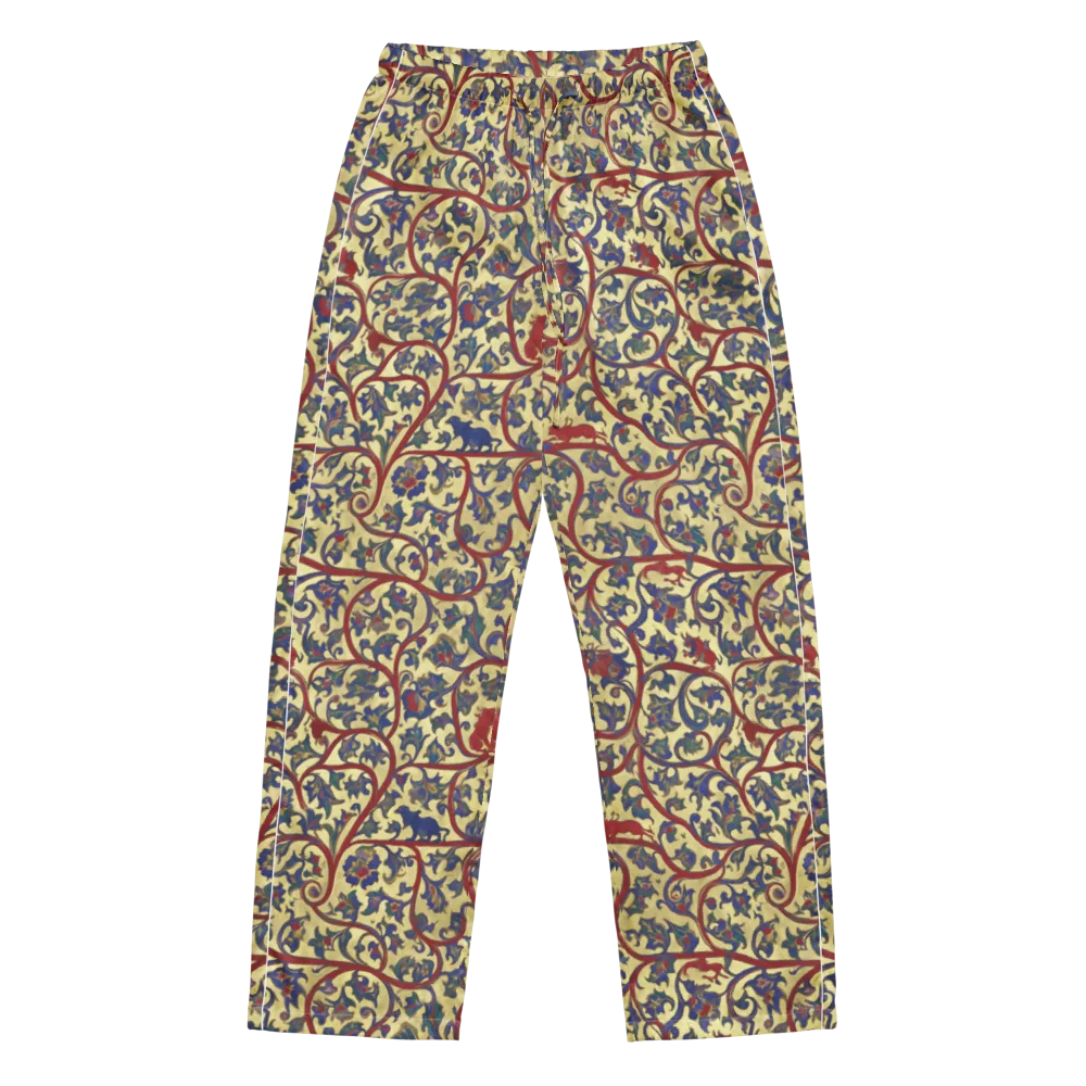 Gilded Vinework on Women's Pajama Pants — Front