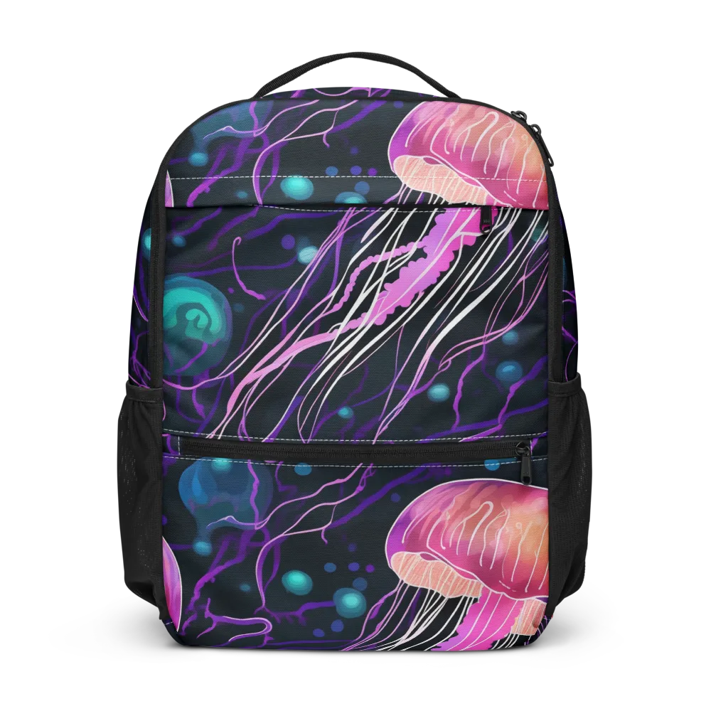 Neon Abyss on Utility Backpack — Front