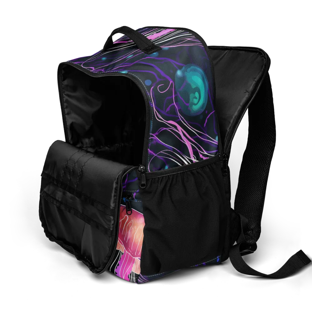 Neon Abyss on Utility Backpack — Product details 2