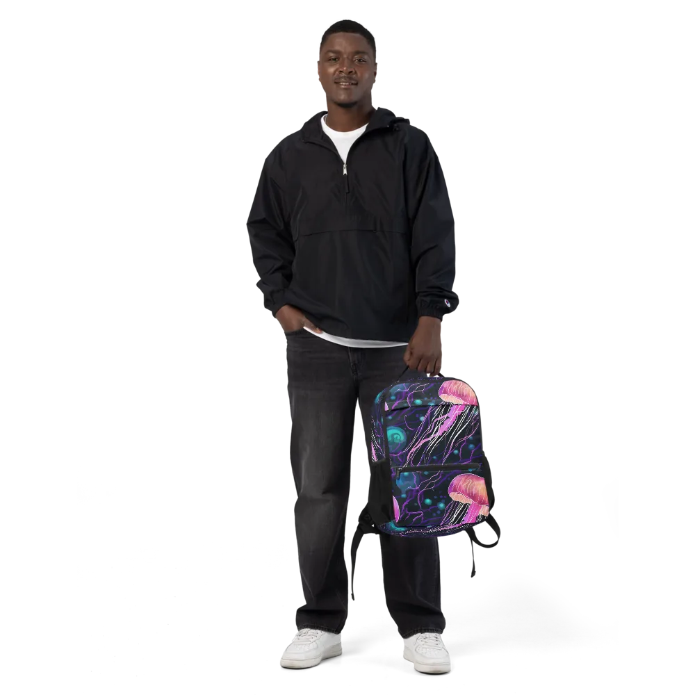 Neon Abyss on Utility Backpack — Front