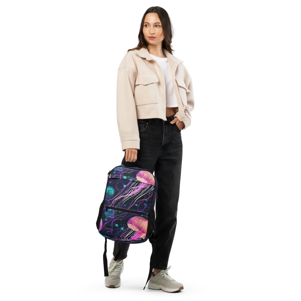 Neon Abyss on Utility Backpack — Front