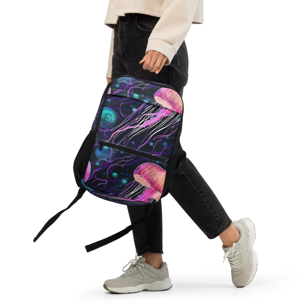 Neon Abyss on Utility Backpack — Front