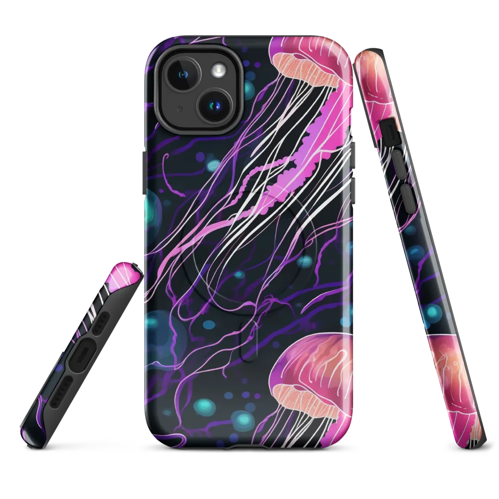 Neon Abyss on MagSafe Tough Case for iPhone® — Front