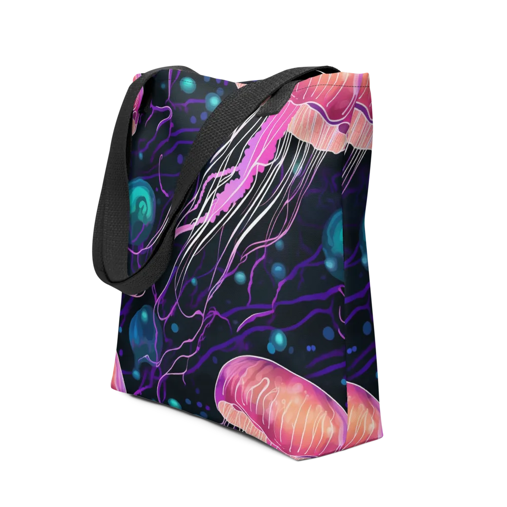 Neon Abyss on Tote Bag — Front