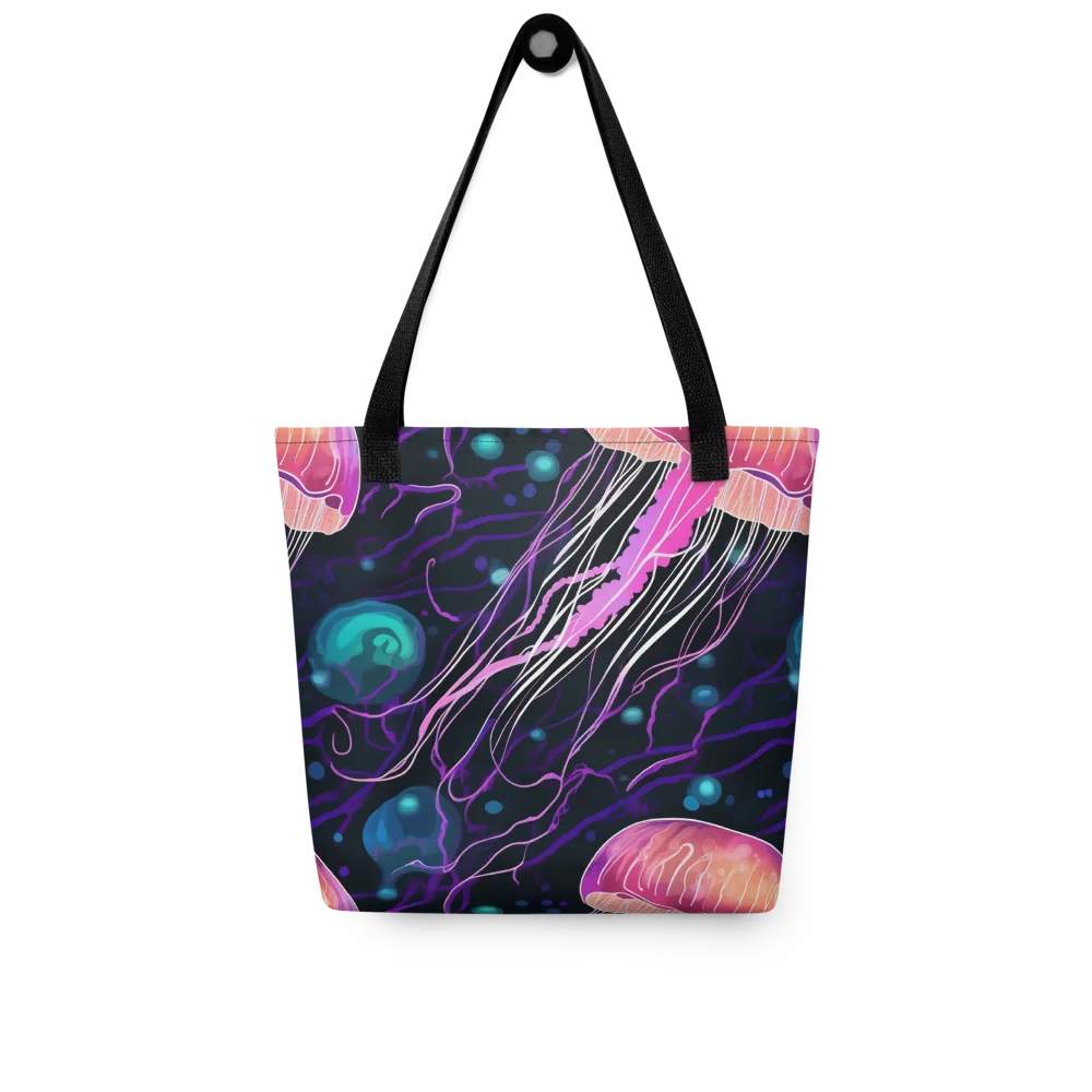 Neon Abyss on Tote Bag — Front