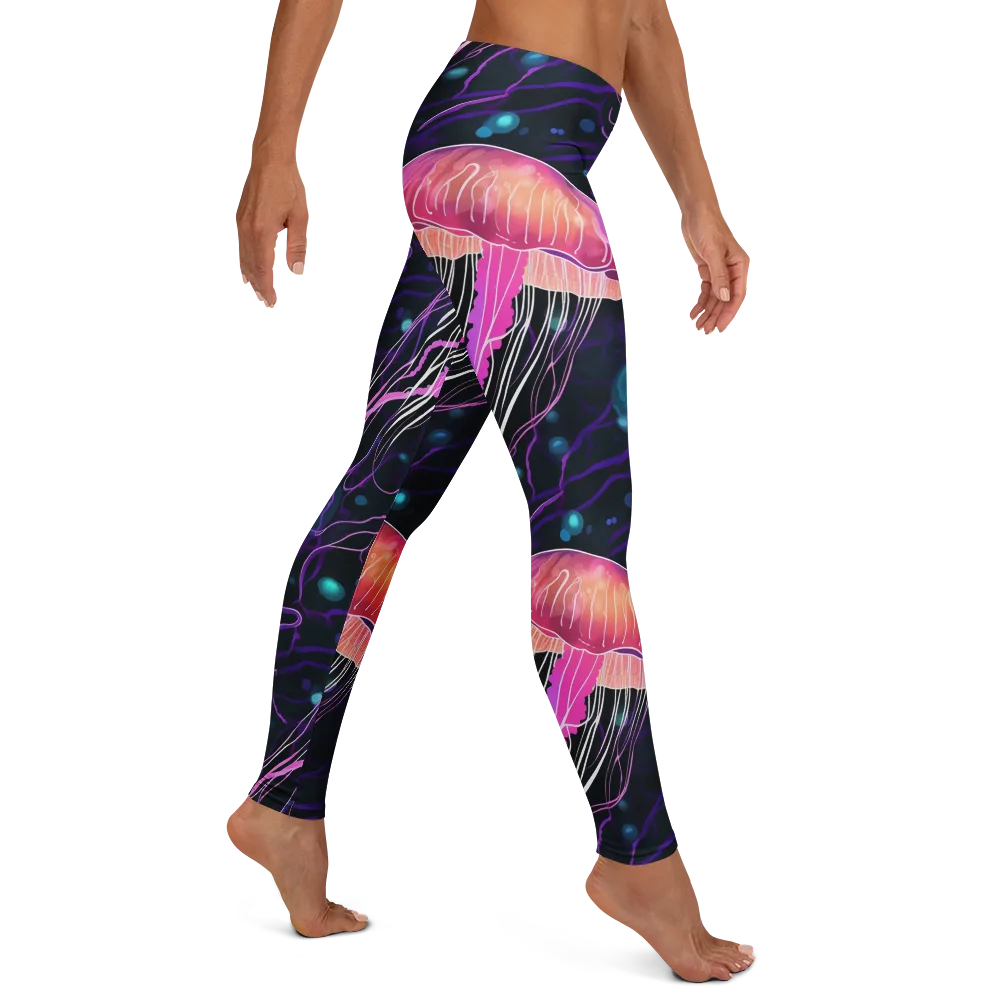 Neon Abyss on Leggings — Right