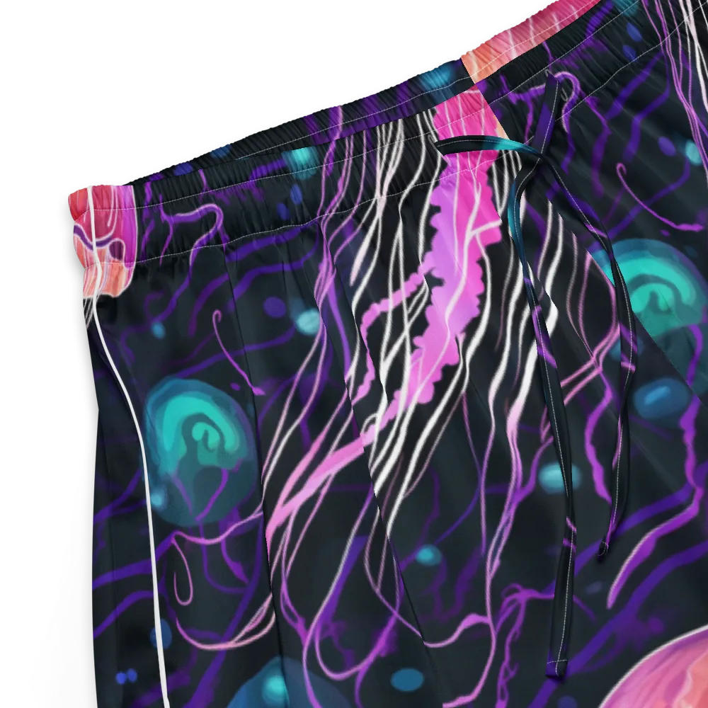 Neon Abyss on Women's Pajama Shorts — Product details
