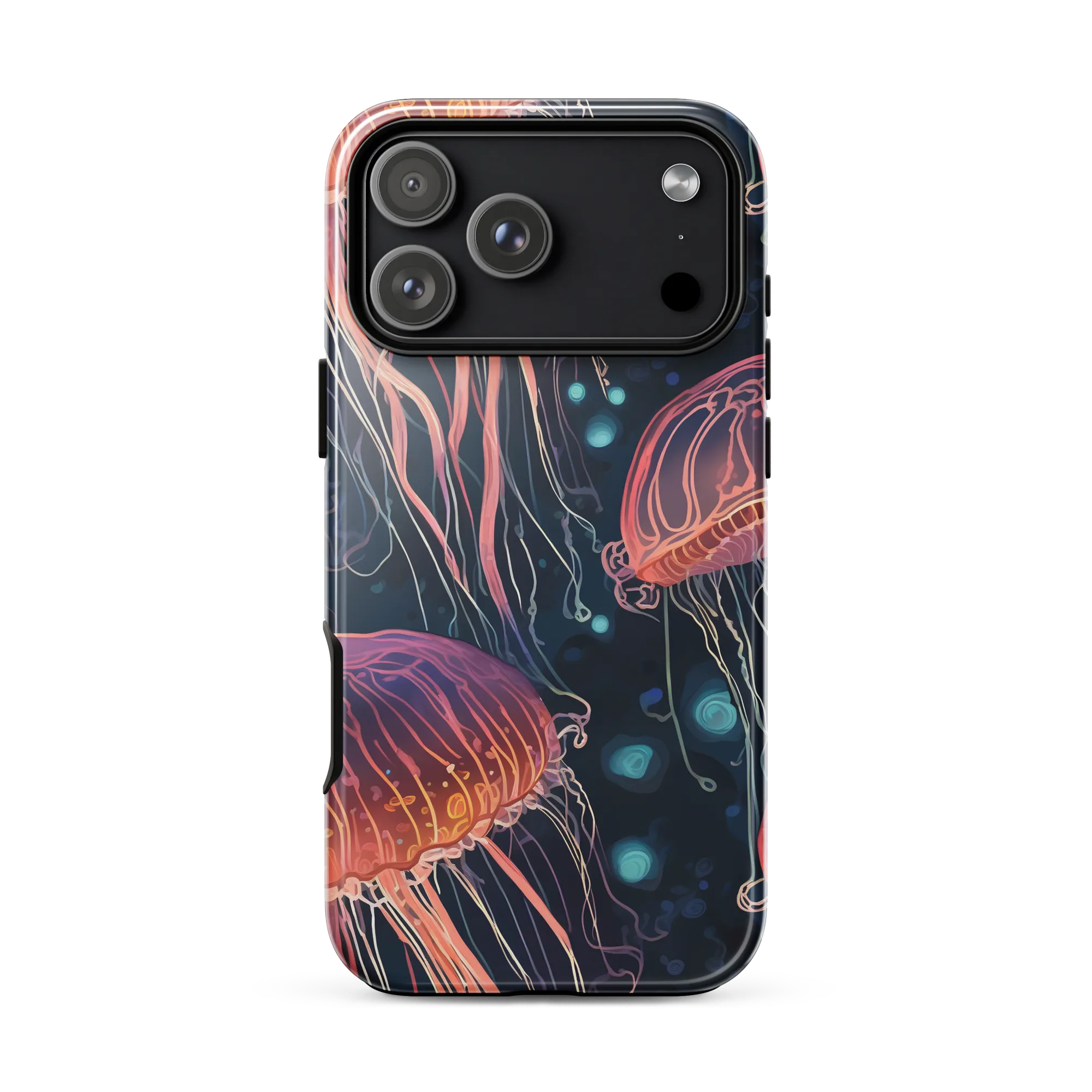 Jellyfish Nocturne on Tough Case for iPhone® — Front