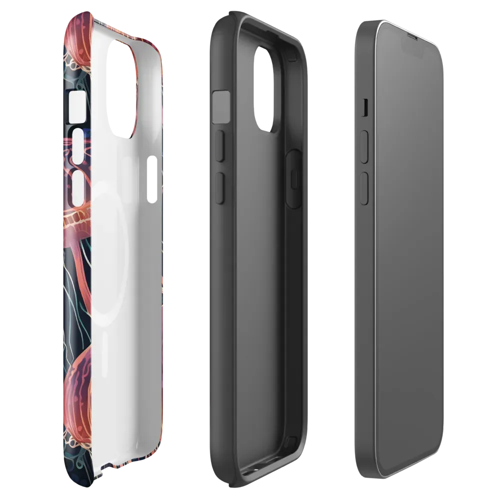 Jellyfish Nocturne on MagSafe Tough Case for iPhone® — Front