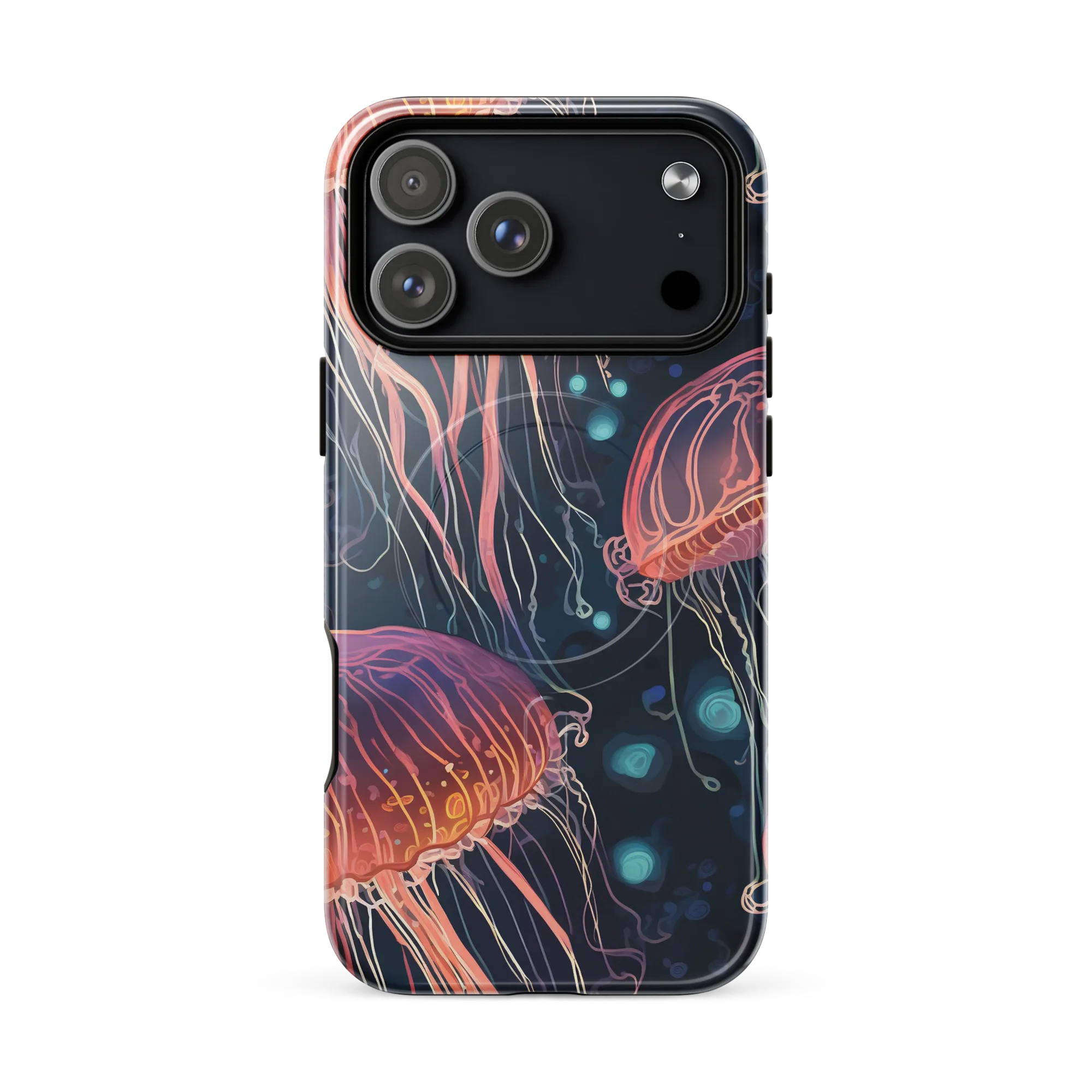 Jellyfish Nocturne on MagSafe Tough Case for iPhone® — Front