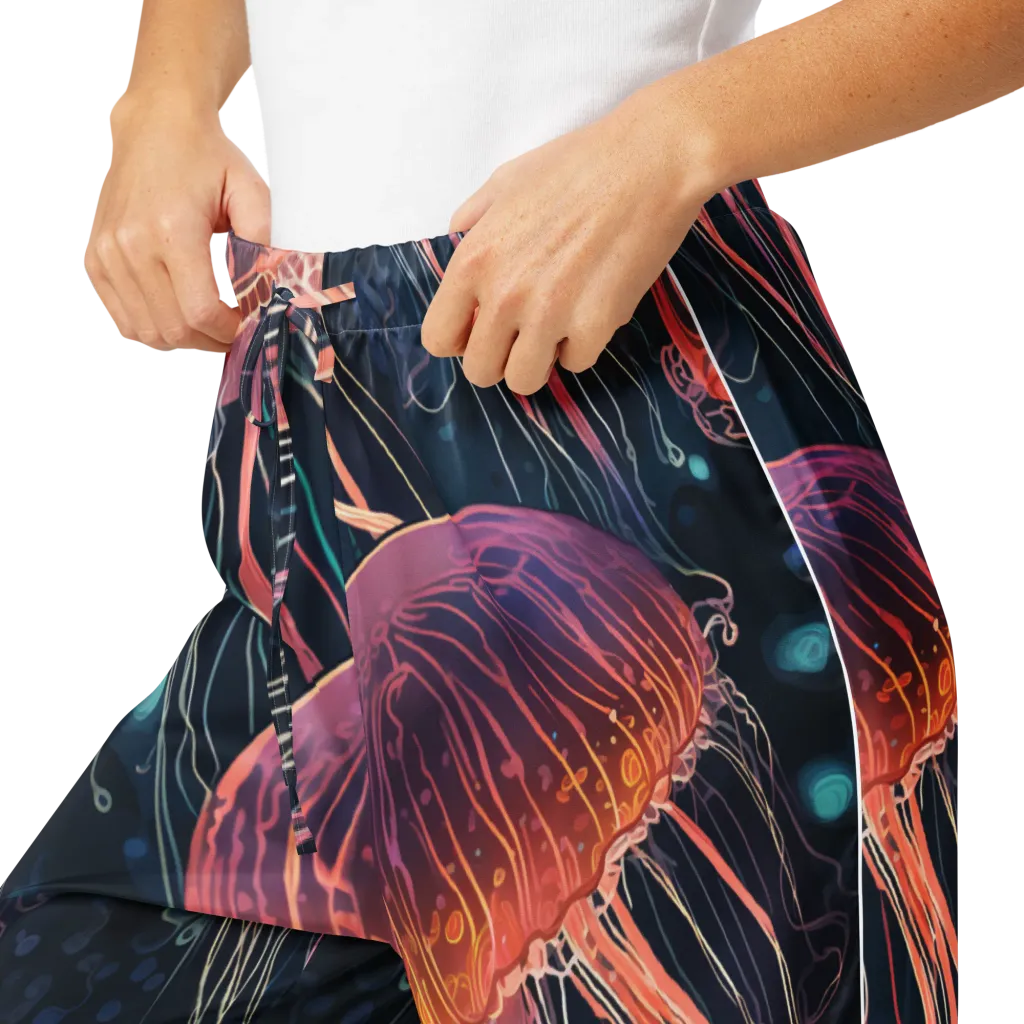 Jellyfish Nocturne on Women's Pajama Pants — Product details