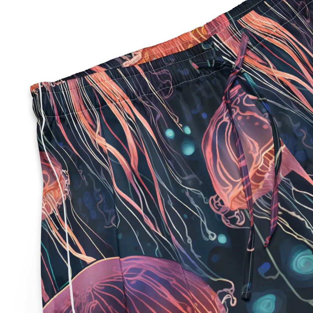 Jellyfish Nocturne on Women's Pajama Shorts — Product details