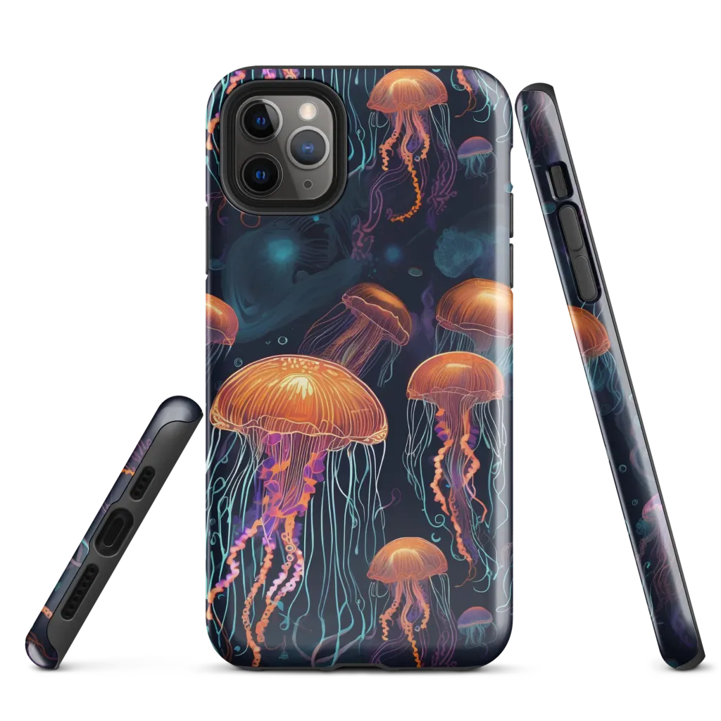 Jellyfish Reverie on Tough Case for iPhone® — Front