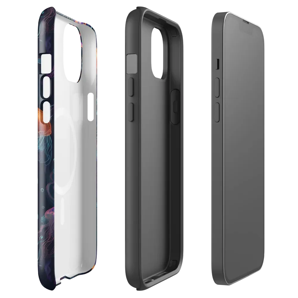 Jellyfish Reverie on MagSafe Tough Case for iPhone® — Front